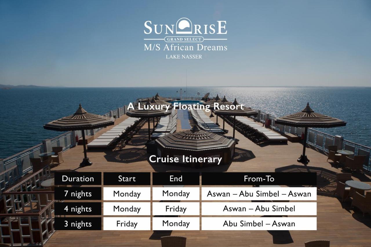 Sunrise African Dreams Cruise -Grand Select- Assuan Esterno foto